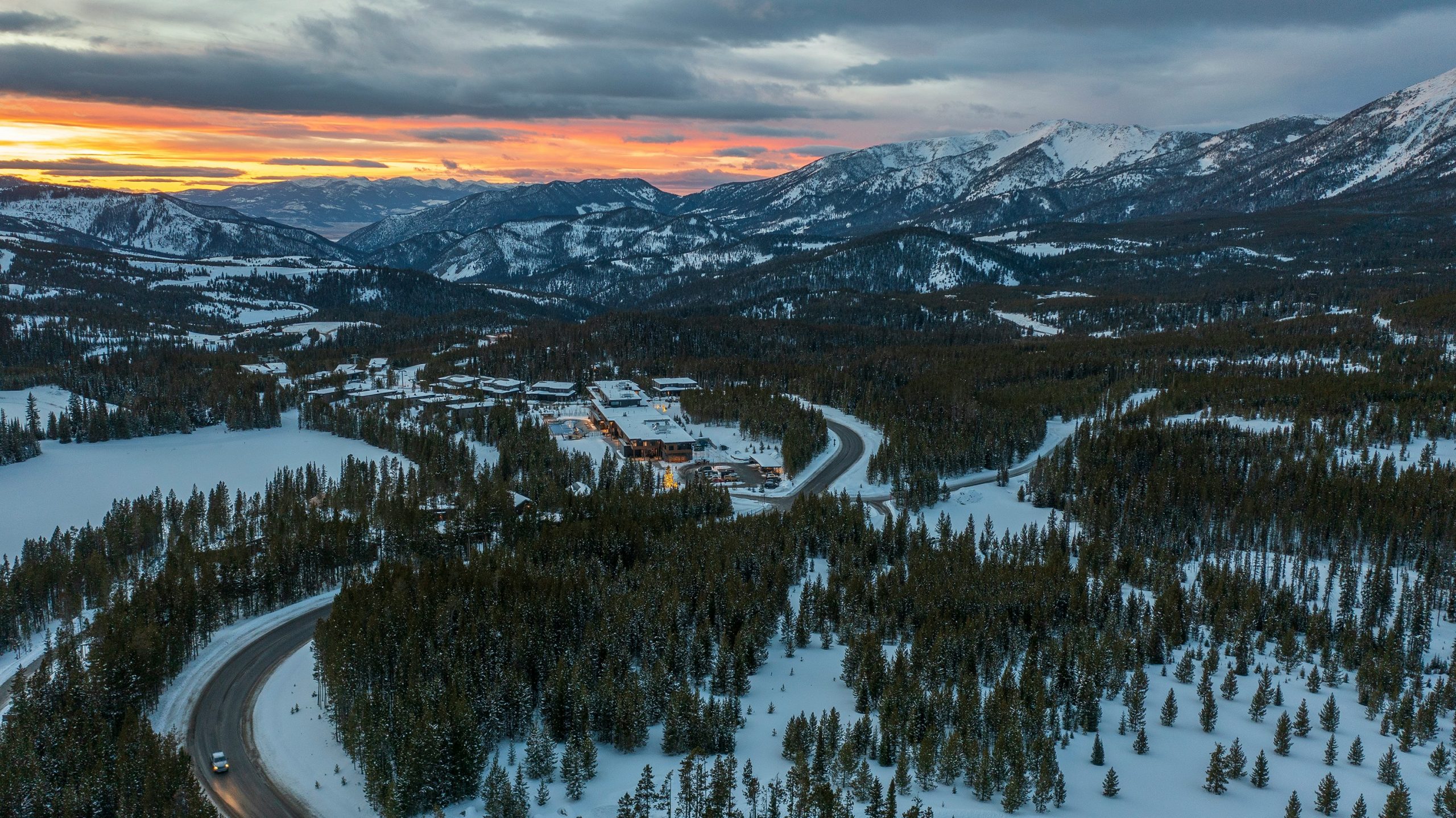 winter big sky montana